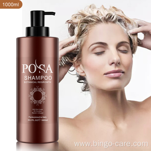 Natural Hair Regrowth Shampoo Anti Hair Loss